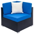 thumbnail image 6 of 7 PCS Outdoor Sectional Furniture Sets, Wicker Patio Furniture Set with Glass Coffee Table and Washable Cushions, Outdoor Patio Conversation Set for Backyard, Porch, Balcony, Poolside, JA2583, 6 of 9