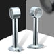 thumbnail image 2 of WORGEOUS 2 Unids 32 MM de Acero Inoxidable Armario Varilla Soporte Armario de Montaje Soporte de Tubo Heavy Duty Cortina de Ducha Tubería para Balcón Baño cocina, 2 of 7