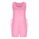 thumbnail image 5 of Sexy Rompers para las Mujeres de Verano sin Mangas Tanque Sudadera con Bolsillos Laterales, Cuello en V Color Sólido Romper Casual para Uso Diario Y de Fiesta, 5 of 6