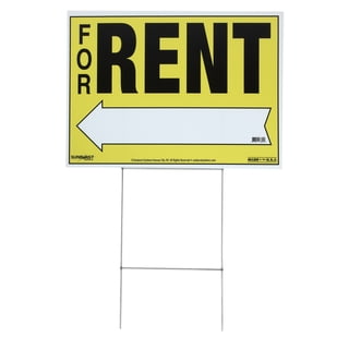 For Rent Signs