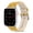 Gold, variant on Waloo Leather Bling Genuine Leather Band for Apple Watch 40/41/42mm - Black