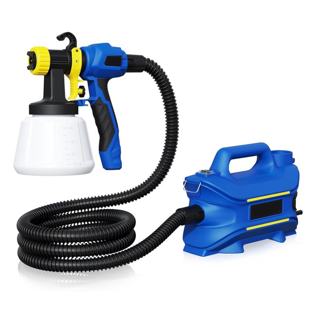 High Power 800W Electric Paint Sprayer Gun with 1.5mm Nozzle, Portable Split Spray Machine ,Easy to Use