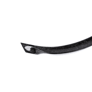 Ikon Motorsports Trunk Spoiler Wing Compatible with 14-23 Maserati Ghibli ASPEC Style Rear Rear Wing Carbon Fiber 2014 2015 2016 2017 2018 2019