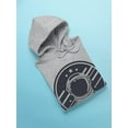 thumbnail image 3 of Astronaut Portrait Hoodie Women -Smartprints Designs, Female 4X-Large, 3 of 4