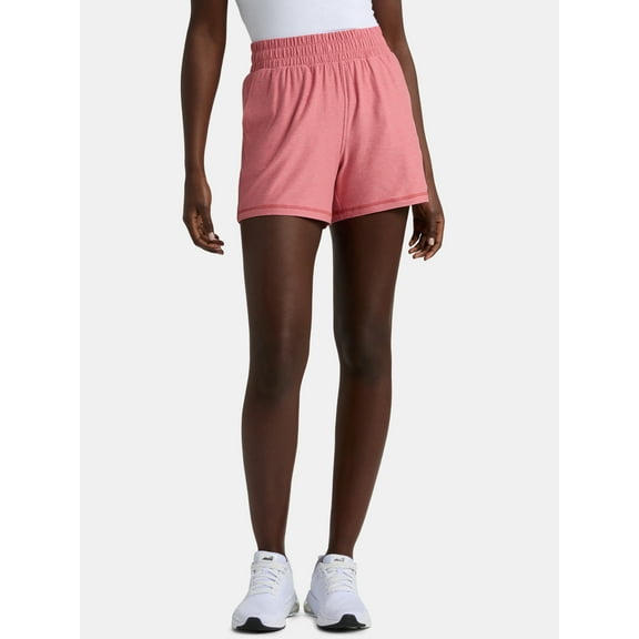 Athletic Works Women's and Women’s Plus ButterCore Soft Performance Gym Shorts, Available in 1, 2 and 5-Pack, Sizes XS-4X