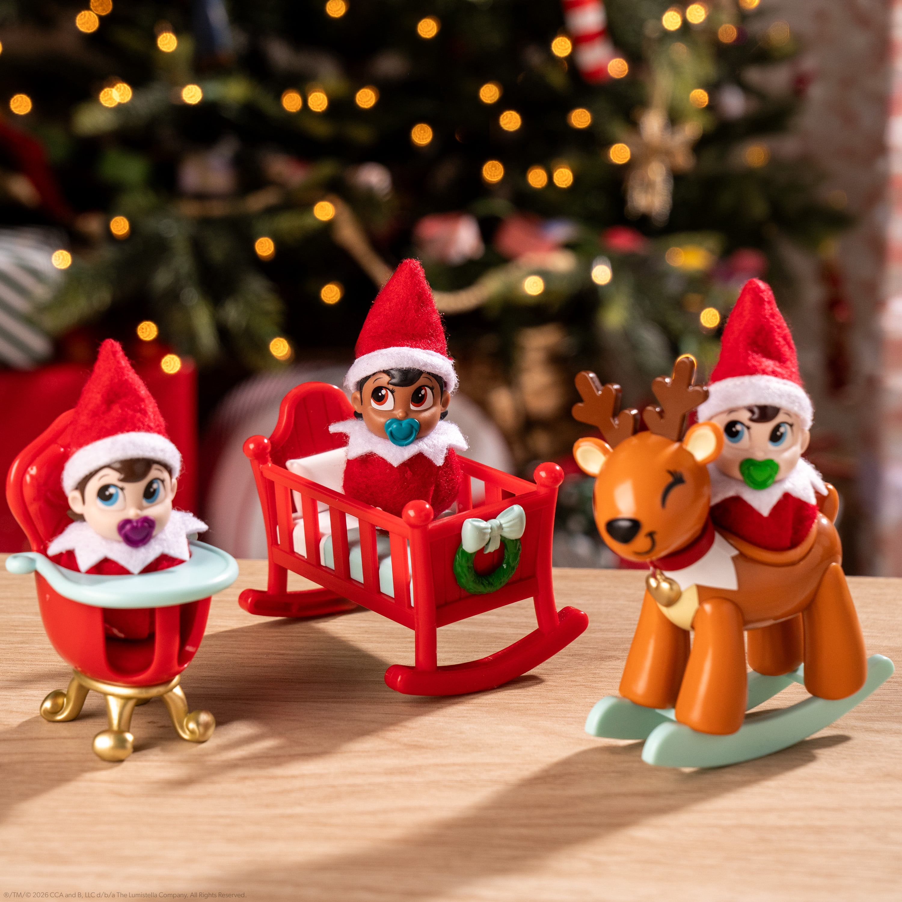 The Elf on the Shelf Frost Pips Mini Blooms Elf Baby Essentials Set