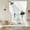 Gray-7, variant on Dogs Showering Balloon Curtains for Windows, Bedroom Curtains 54 Inch Length, Modern Abstract Art Funny Animals Tie Up Curtains Panels Thermal Insulated Bathroom Curtains Window 42"x54"
