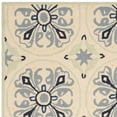 thumbnail image 3 of SAFAVIEH Four Seasons Edna Floral Area Rug, Ivory/Blue, 2'3" x 3'9", 3 of 5