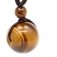 thumbnail image 5 of Natural Crystal Round Beads Balls Chakra Quartz Necklace Pendant Healing Reiki, 5 of 6
