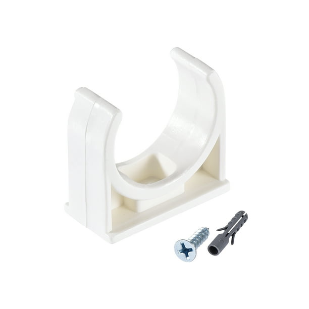 PVC Pipe Clamps Clips 24mm , Fit for 24mm/0.94" OD TV Trays Tubing Hose