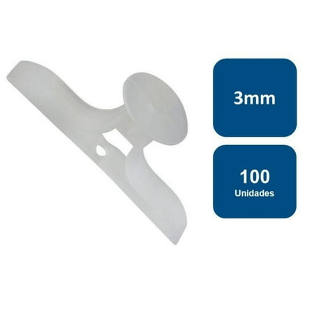 Tarugo Mariposa Fibrocemento 3Mm 100Un.