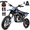 Blue, variant on FRP FX40 40cc Gas Dirt Bike with Protective Gear, Teens 13+, Up to 20 MPH, White