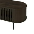 thumbnail image 5 of New Classic Furniture Brax Wood TV Console for TVs up to 82" in Walnut, 5 of 7