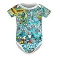 thumbnail image 6 of Hangyodon Baby Bodysuit Boy Girl Clothes Soft Newborn Infant Outfit Short Sleeve Romper, 6 of 8