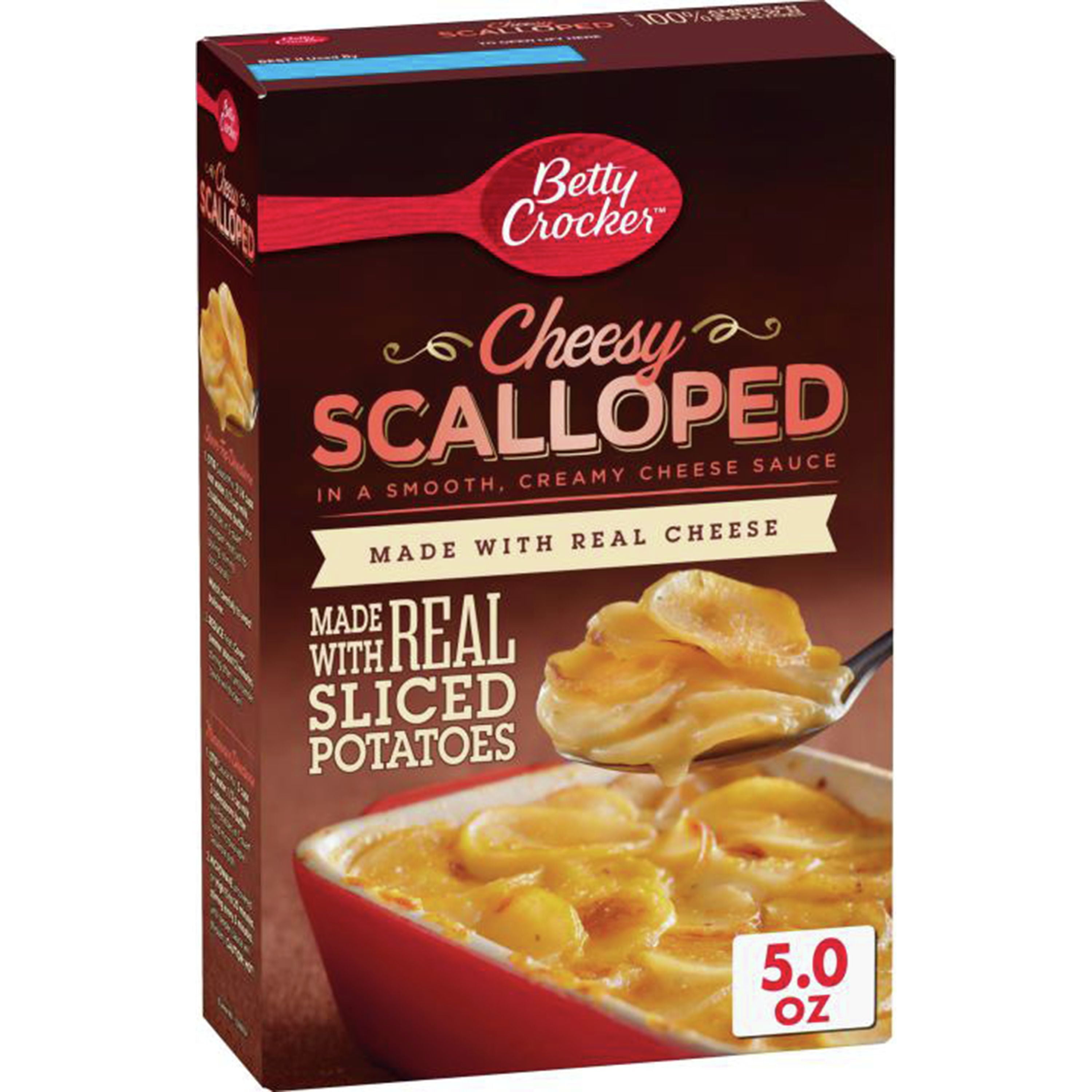 Betty Crocker Cheesy Scalloped Potatoes, Made with Real Cheese, 5 oz
