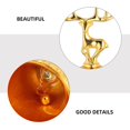 thumbnail image 2 of Christmas Hand Bell Metal Hand Bell Toy for Party 1Pcs Golden Design, 2 of 5