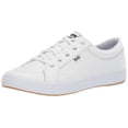 thumbnail image 1 of Sneaker Keds Center Lace Up de piel blanca para mujer, 1 of 6