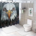 thumbnail image 7 of Orinice Eagle Bathroom Decor Set Colorful Luxurious Graphic Print Polyester Fabric Shower Curtain with Hooks 60x72, 7 of 7