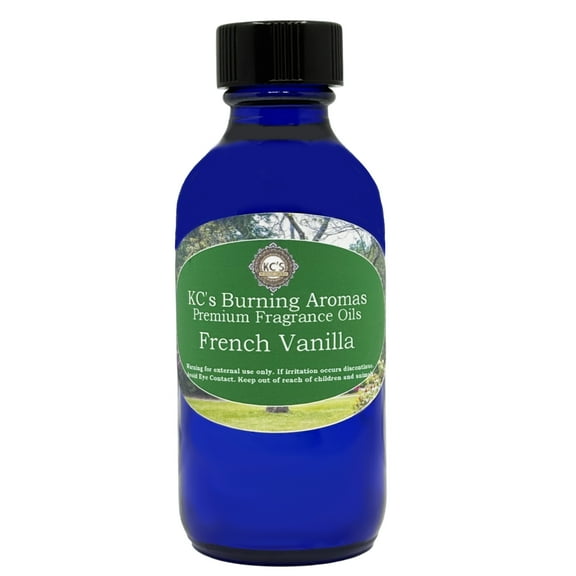 KC's Home Fragrances & Crystals Premium Fragrance Oil, French Vanilla, 2 fl oz