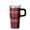 Texture-147, variant on Geometric Pattern 20oz Textured Stainless Steel Tumbler, Double Wall Insulated Travel Coffee Mug with Handle, Leak Proof