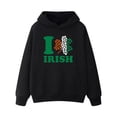 thumbnail image 6 of ShiShine St Patricks Day Sweatshirt for Women Hooded Long Sleeve Casual Pullover with Cute Print, 6 of 7