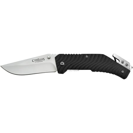 Camillus Task Carbonitride Titanium Folding Knife, Boxed