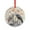 Pattern, variant on Two Birds Sitting On A Purple Vine Ornament Farmhouse Floral Round Ornament Holiday Decor And Xmas Gifts Ideas