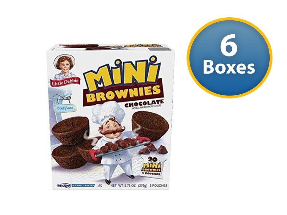 Little Debbie Little Brownies 8.27 Oz (6 Boxes)