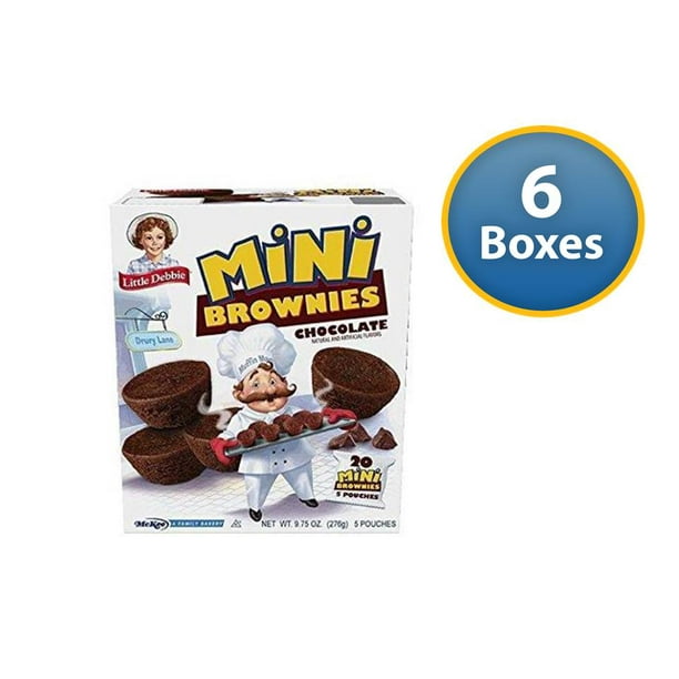 Little Debbie Little Brownies 8.27 Oz (6 Boxes)