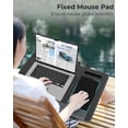thumbnail image 4 of Lap Desk Potuopy para laptops de hasta 17" con almohadilla para mouse, 4 of 8