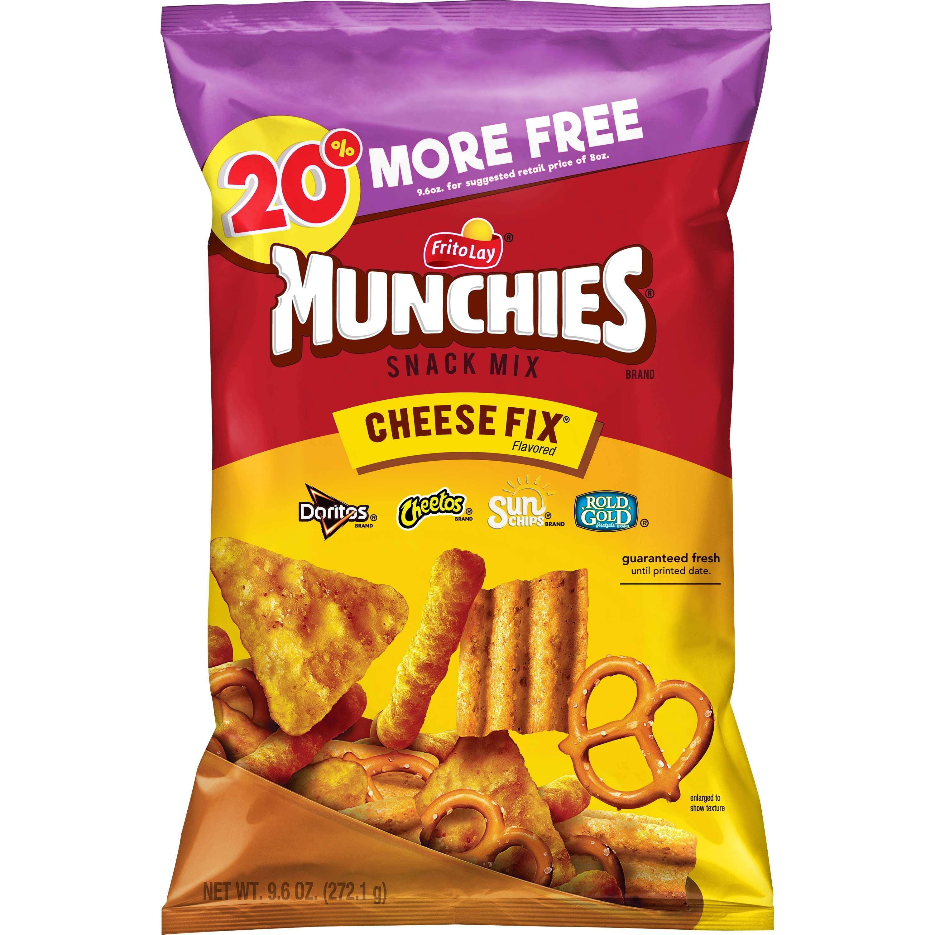 Munchies Cheese Fix Xl 20% More 9.6oz - Walmart.com - Walmart.com