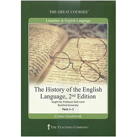 Pre-Owned The History of the English Language DVDs: The Teaching Company (The Great Courses), 9781565855854, 156585585X, Paperback,