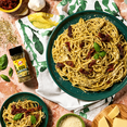 thumbnail image 2 of Dash Pasta Blend Garlic Pesto, Salt Free Seasoning Blend, 2.0 oz Bottle, 2 of 5