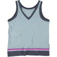 thumbnail image 2 of ASICS Womens Color Block Tank Top lgtblue XS, 2 of 2