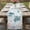 Blue Gray, variant on Table Runner 72 Inches Long for Kitchen Dining, Blue Turtle Coastal Dresser Scarf Farmhouse, Dining Table Decorations for Wedding/Parties, Octopus Summer Beach Coral Seahorse 18 x 72 In