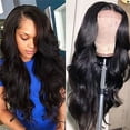 thumbnail image 5 of Body Wave Lace Front Wigs Human Hair Pre Plucked Baby Hair Glueless Lace Closure Wigs Brazilian Human Hair Wigs For Black Women, 5 of 5