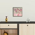 thumbnail image 6 of Fancy Pants Flamingos Animals & Insects Gallery-Wrapped Canvas Print Wall Art, 17x17, 6 of 6