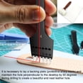 thumbnail image 3 of SPRING Head Pricking Iron for Hand Sewing Highly Recommended Leather Tool 3.38 mm 5 tooth, 3 of 9