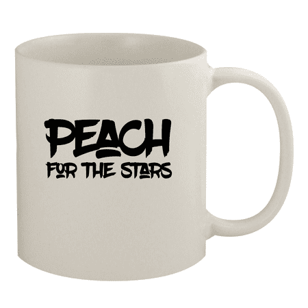 

Peach For The Stars - 11oz Ceramic White Coffee Mug