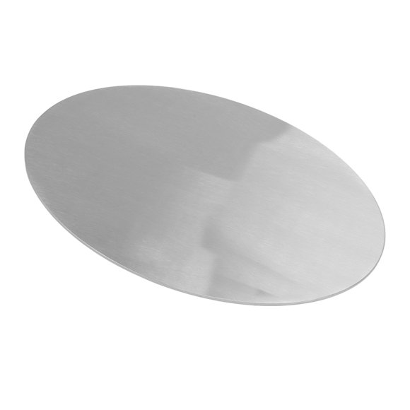 Motorcycle Oval Number Plate, Aluminum Rustproof Custom License Plate, Easy Installation, DIY Design, Personalized Style, with Brushed Finish, for Motorcycle Rider
