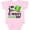 AD-Pink, variant on Inktastic My 1st St. Patrick's Day Green Top Hat and Clovers Boys or Girls Baby Bodysuit