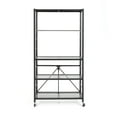 thumbnail image 4 of Origami 4-Shelf Adjustable R2 Series Storage Rack, Black, 4 of 6