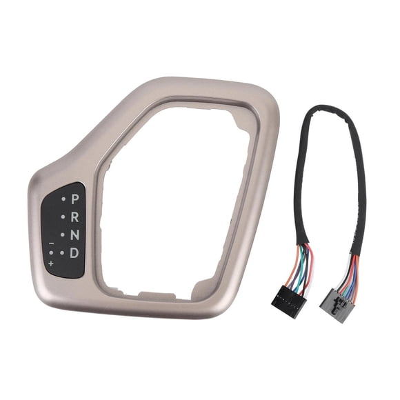 Bisel de palanca de cambios con arnés 5yd27LS5AA Premium de repuesto para Jeep Cherokee Champán