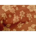 thumbnail image 4 of oneOone Cotton Cambric Rust Brown Fabric Artistic Flower Quilting Supplies Print Sewing Fabric By The Yard 56 Inch Wide, 4 of 4