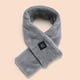 thumbnail image 4 of Guardurnaity USB Heated Scarf Washable Solid Fashion Warm-Keeping Accessories Neck Adjustable Shawl Scarves Men Electric Winter Clothes Accesorios de disfraces Gris Guardurnaity AP007440-02, 4 of 6