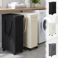 thumbnail image 7 of Laundry Hamper with Wheels, Rolling Laundry Basket for Clothes, Small Laundry Basket for Bedroom, Dorm and Laundry Room,65L, 7 of 7