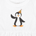 thumbnail image 4 of Inktastic Cute Penguin, Baby Penguin, Penguin with Party Hat Girls Baby Dress, 4 of 5