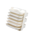 thumbnail image 3 of Food Side Dish Stacking Storage Multilayer Food Sorting Tray Kitchen Multi Function Fruit Vegetable Preparation Plate Wall Mounted, 3 of 5