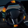 thumbnail image 2 of Xiong Fugu 14.5 Inch Printing PVC Leather Car Steering Wheel Cover Auto Accessories, 2 of 6
