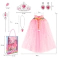 thumbnail image 4 of Princess Dress Up Clothes Cape Skirt Toys,Easter Birthday Gift for 3-12Y, 4 of 4
